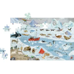 Moulin Roty Speelgoed Puzzle Artic Le Jardin 96 Stk.
