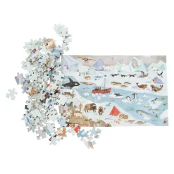 Moulin Roty Speelgoed Puzzle Artic Le Jardin 96 Stk.