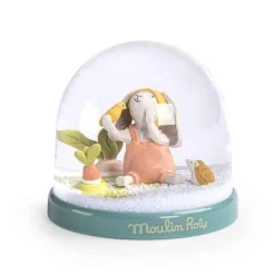 Moulin Roty Speelgoed Schneekugel Hase Trois Petits Lapins