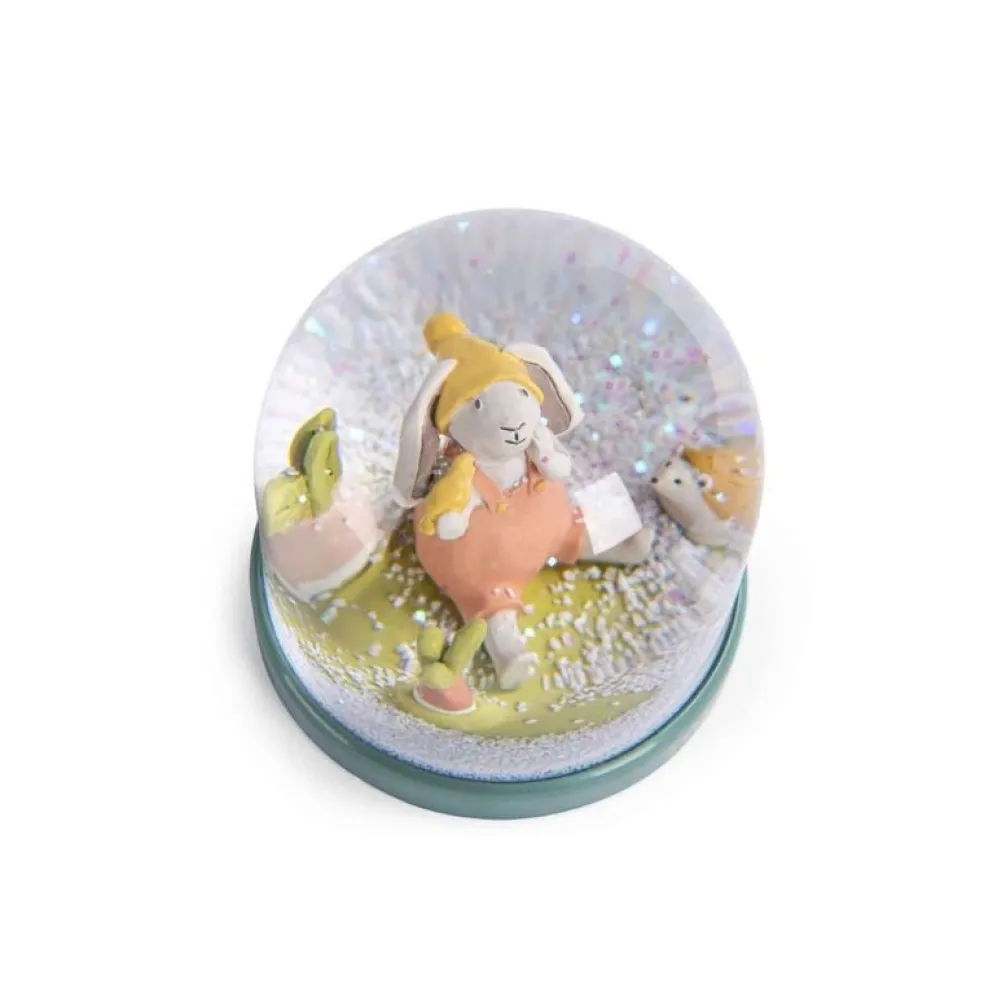 Moulin Roty Speelgoed Schneekugel Hase Trois Petits Lapins