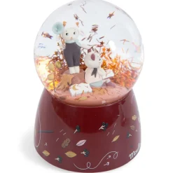 Moulin Roty Speelgoed Schneekugel Spieluhr Apres La Pluie Rot