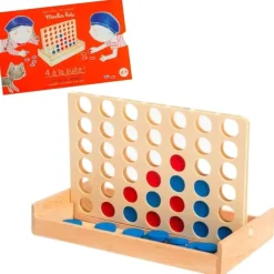 Moulin Roty Speelgoed Spiel 4 Gewinnt Aujourd'hui Holz