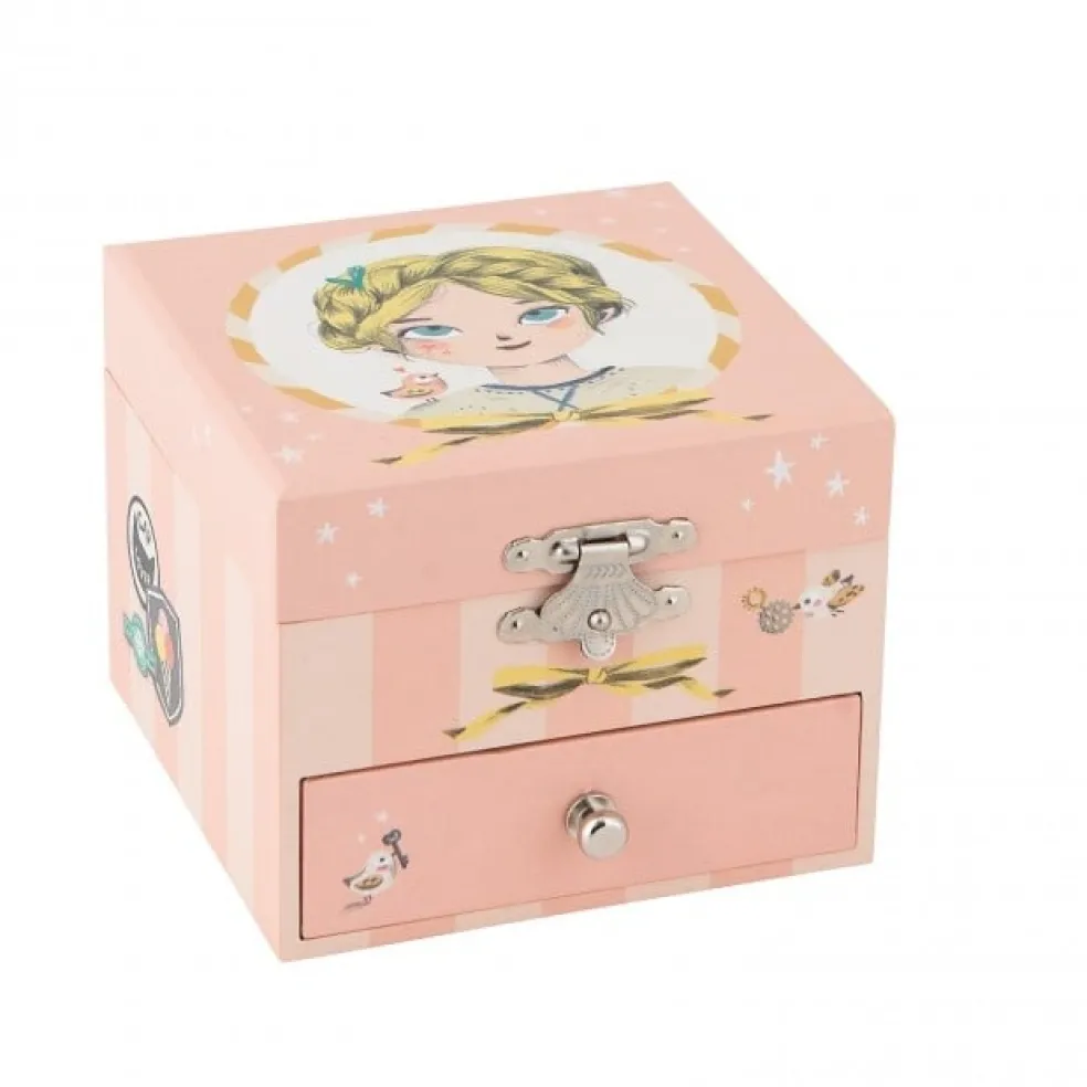 Moulin Roty Speelgoed Spieluhr Les Parisiennes Rosa