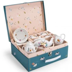 Moulin Roty Speelgoed Teeservice Parisiennes Im Koffer Tee-Service