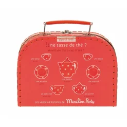 Moulin Roty Speelgoed Teeservice Rot Im Koffer Le Grande Famille