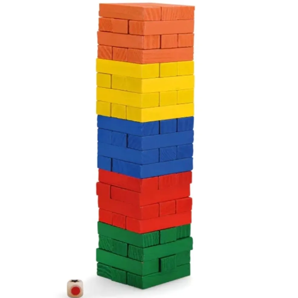 Moulin Roty Speelgoed Wackelturm Spiel Aujourd'hui