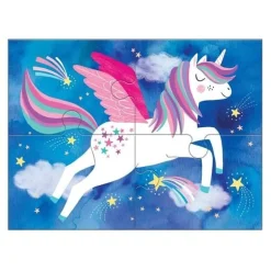 Mudpuppy 4 Puzzles Magical Friends 2 Jahre+ 12 Teile