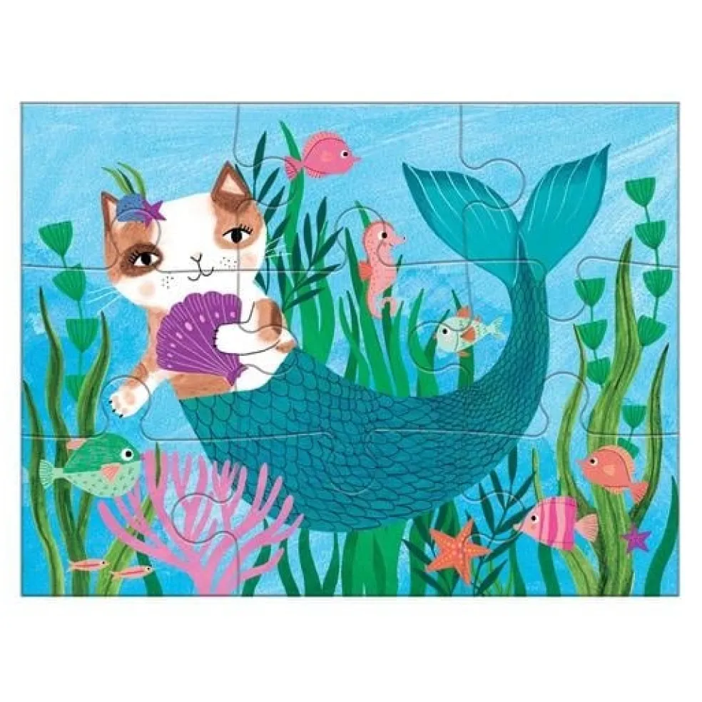 Mudpuppy 4 Puzzles Magical Friends 2 Jahre+ 12 Teile