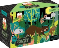 Mudpuppy Glow in the dark Puzzle In The Forest 100-teilig