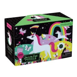 Mudpuppy Glow in the dark Puzzle Unicorn 100-teilig
