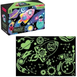 Mudpuppy Glow in the dark Puzzle Cosmic 100-teilig
