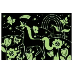 Mudpuppy Glow in the dark Puzzle Unicorn 100-teilig