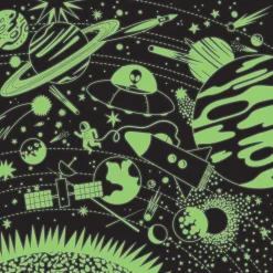 Mudpuppy Glow in the dark Puzzle Raumfahrt 500-Teile