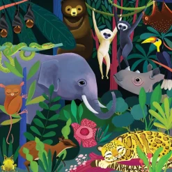 Mudpuppy Glow in the dark Puzzle Jungle 500 Teile