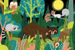 Mudpuppy Glow in the dark Puzzle In The Forest 100-teilig