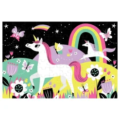 Mudpuppy Glow in the dark Puzzle Unicorn 100-teilig
