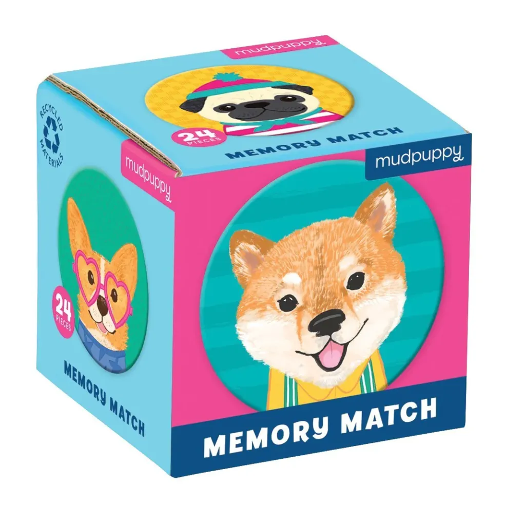 Mudpuppy Mini Memory Spiel Hunde