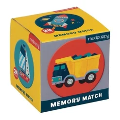 Mudpuppy Mini Memory Spiel Fahrzeuge