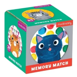 Mudpuppy Mini Memory Spiel Katzen