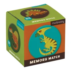 Mudpuppy Mini Memory Spiel Dinosaurier