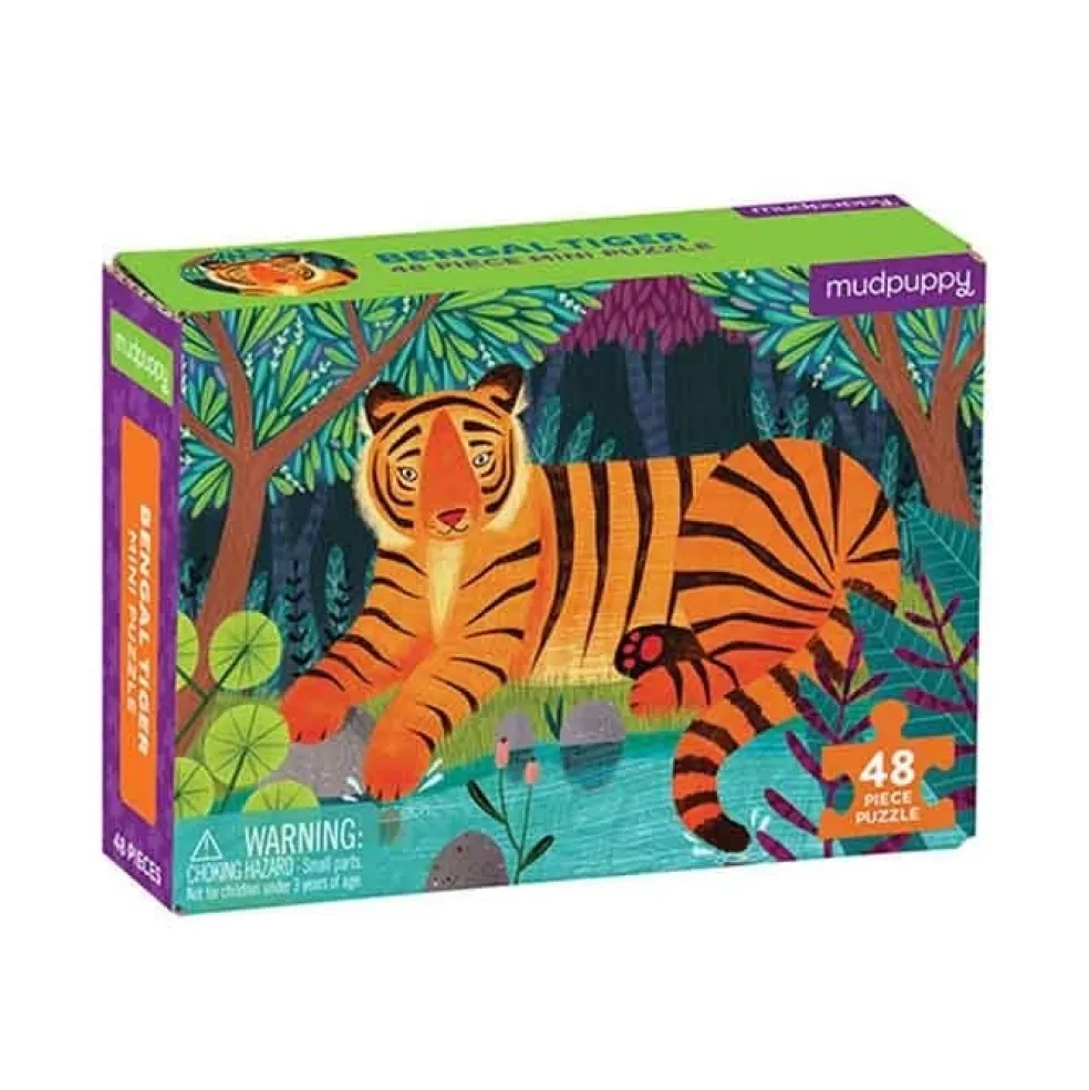 Mudpuppy Mini Puzzle Tiger 48 Teile 4Jahre+