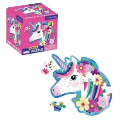Mudpuppy Mini-Puzzle Unicorn 24 Teile.