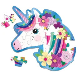 Mudpuppy Mini-Puzzle Unicorn 24 Teile.