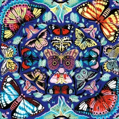 Mudpuppy Puzzle Kaleido Schmetterlinge 500 Teile 8 Jahre+