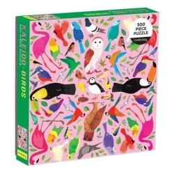 Mudpuppy Puzzle Kaleido Vögel 500 Teile 8 Jahre+