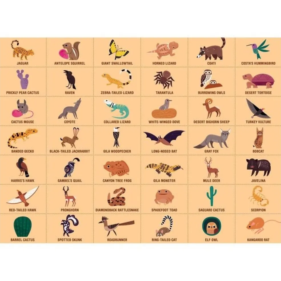 Mudpuppy Puzzle Suchen & Finden Wüste 64 st.