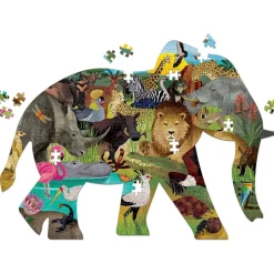 Mudpuppy Shaped Puzzle African Safari 300 Teile 7 Jahre+
