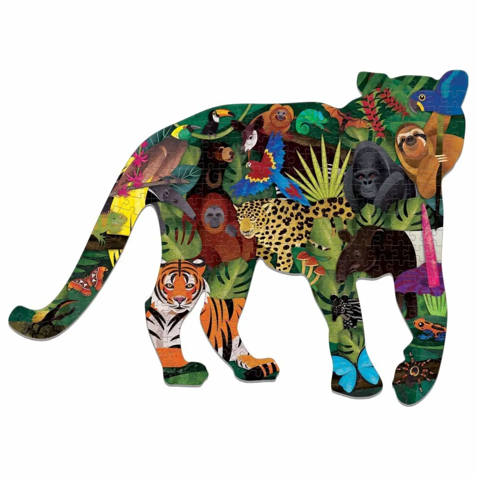 Mudpuppy Shaped Puzzle rainforest 300 Teile 7 Jahre+