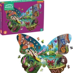Mudpuppy Shaped Puzzle Schmetterling 300 St. 7 Jahre+
