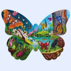 Mudpuppy Shaped Puzzle Schmetterling 300 St. 7 Jahre+