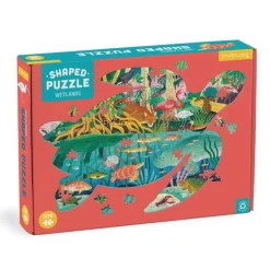 Mudpuppy Shaped Puzzle Schildkröte 300 St. 7 Jahre+