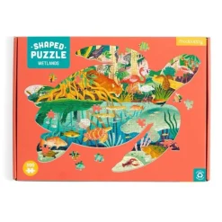 Mudpuppy Shaped Puzzle Schildkröte 300 St. 7 Jahre+