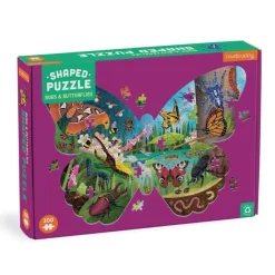 Mudpuppy Shaped Puzzle Schmetterling 300 St. 7 Jahre+