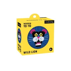 Mudpuppy Yoyo Holz Löwe Blau