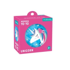 Mudpuppy Yoyo Holz Unicorn Blau