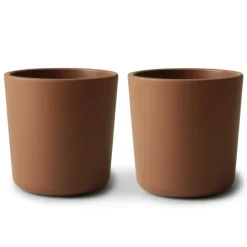 Mushie Becher Karamell 2-Teilig