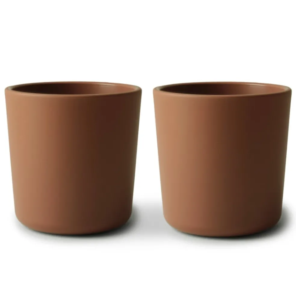 Mushie Becher Karamell 2-Teilig