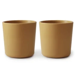 Mushie Becher Mustard 2-Teilig