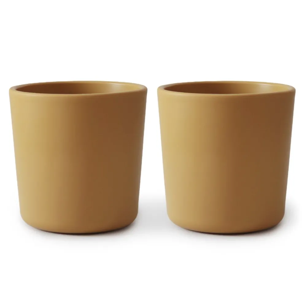 Mushie Becher Mustard 2-Teilig