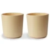 Mushie Becher Pale Daffodil 2-Teilig