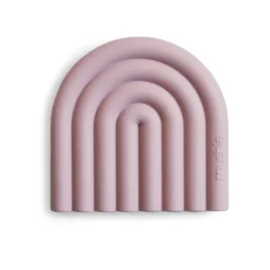 Mushie Beißring Regenbogen Mauve Lila