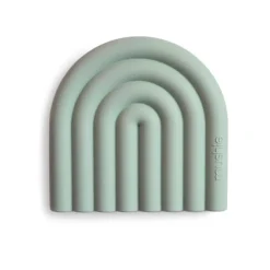 Mushie Beißring Regenbogen Cambridge Blue