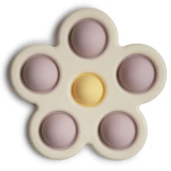 Mushie Blume Press Toy Lilac