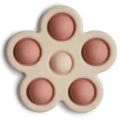 Mushie Blume Press Toy Rose Blush