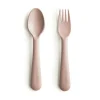 Mushie Kinderbesteck Gabel & Löffel Blush