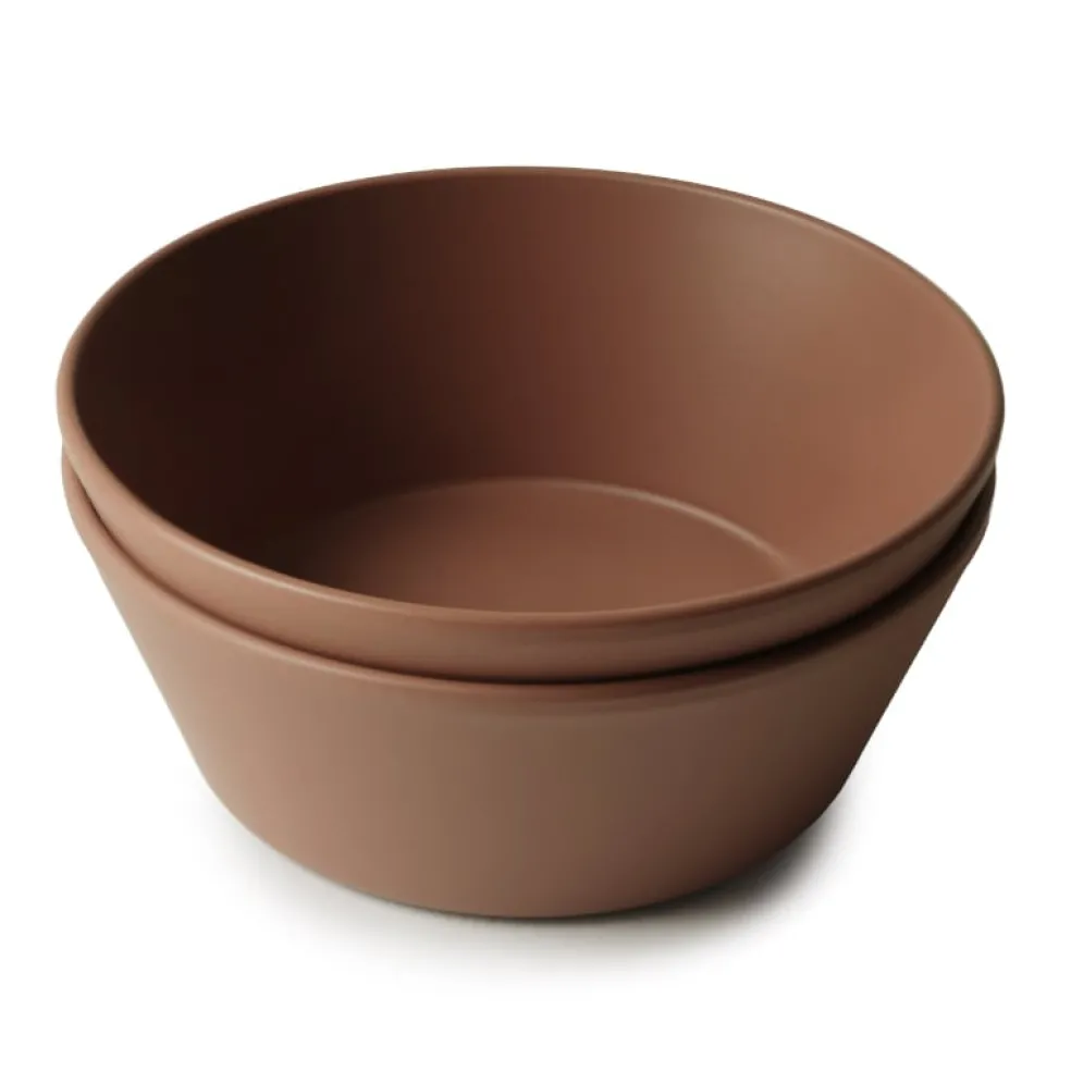Mushie Schalen Karamell 2-Teilig